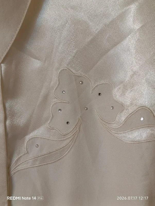 Vintage Karylo's mode blouse met strass T52 R853 – photo 4